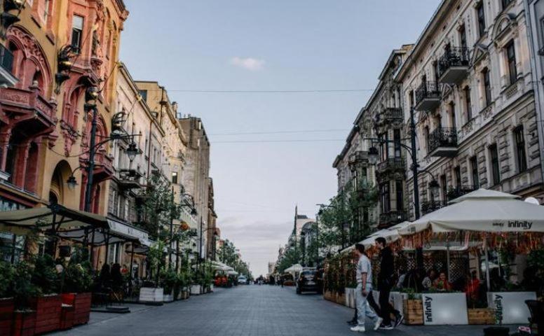 Ferienwohnung Piotrkowska Mainstreet & Secure Łódź Exterior foto